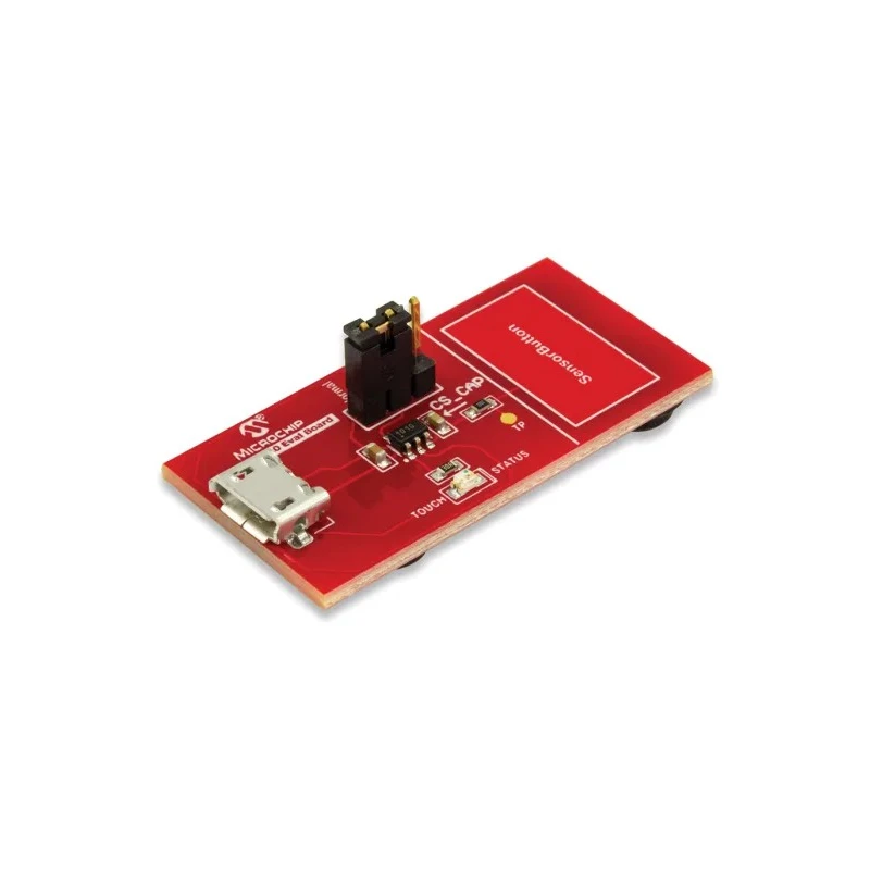Microchip AT42QT1010 Evaluation Kit Sensor Development Tool with Jumper Mode Selection AC160219