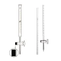 Burettes With Straight Bore Glass Key Stopcock for lab image-1