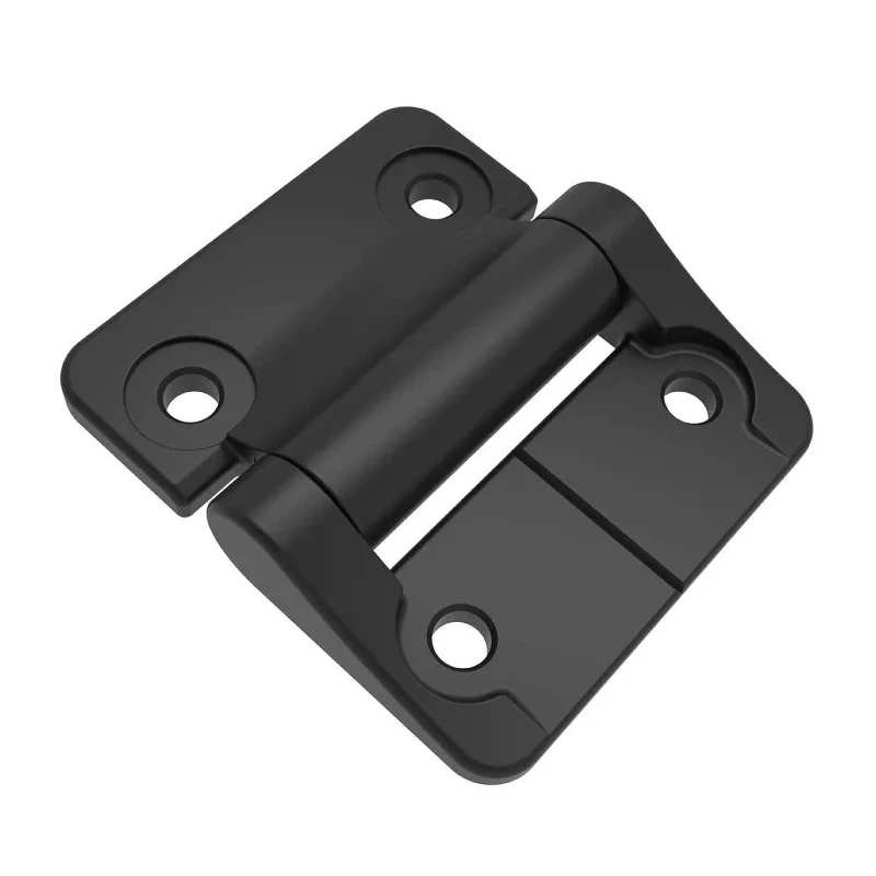 Southco Black Powder Coated Zinc Alloy Friction Hinge with Fixed Pin Screw Fixing 50.8mm x 57.2mm x 4.5mm E6-10-416-50
