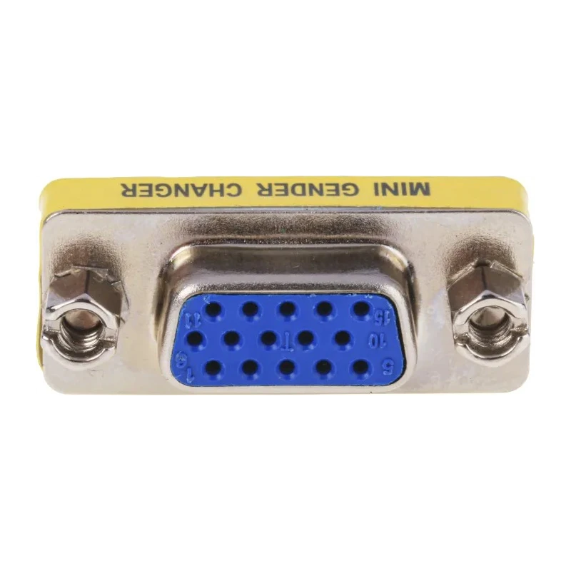 StarTech.com D-Sub Adapter VGA to VGA Slimline Gender Changer Female to Female 30 mm GC15HSF