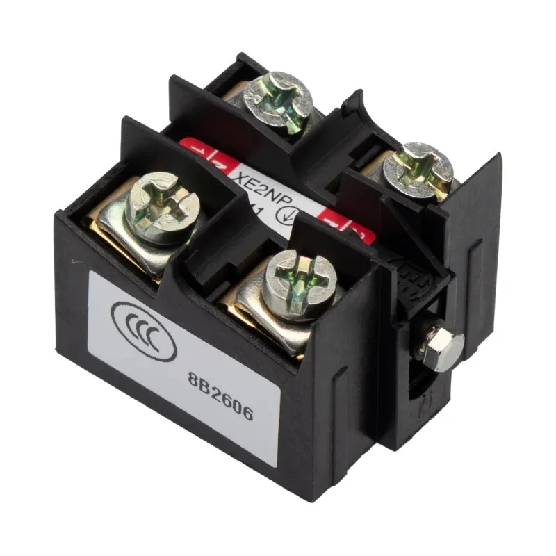 Telemecanique Sensors Limit Switch Contact Block 2 Poles Screw Clamp Terminal XE2NP3141