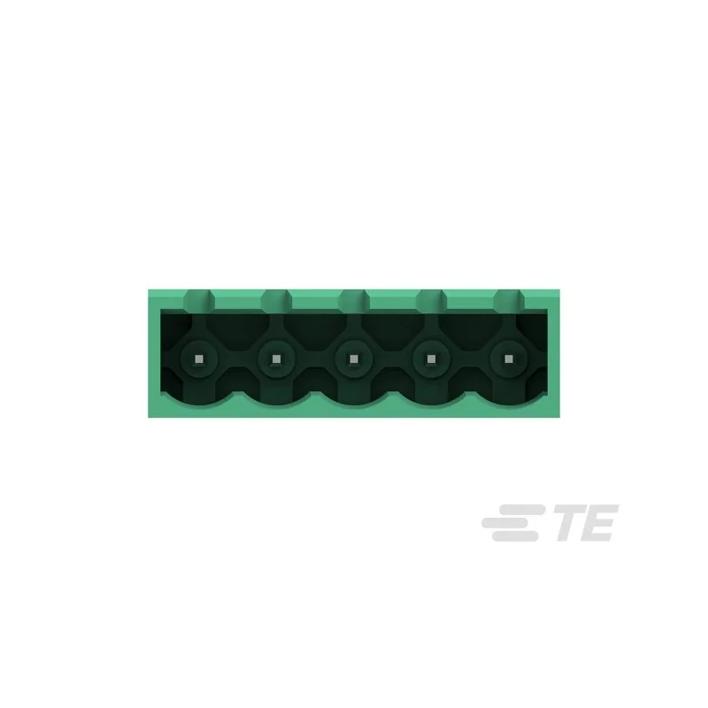 TE Connectivity Buchanan Series Pluggable Terminal Block 14-Contact 5 mm Pitch 1 Row 300V AC 16A 1-2351885-4
