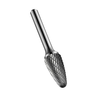 Dormer Ball Nosed Tree Burr Rotary Cutting Tool Head Diameter 12.7mm Shank Diameter 6mm Overall Length 70mm P81112.7X6.0