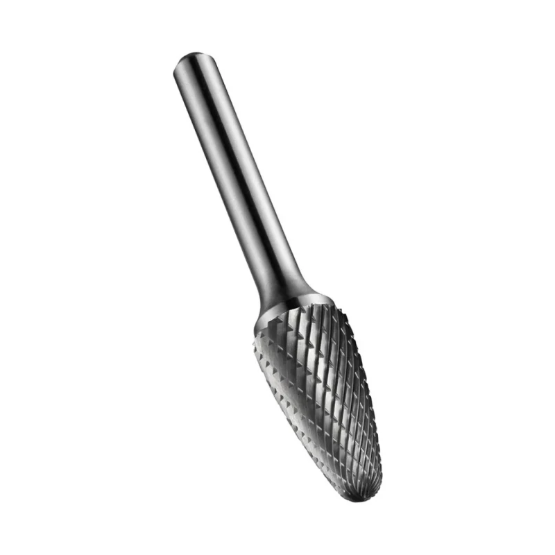 Dormer Ball Nosed Tree Burr Rotary Cutting Tool Head Diameter 12.7mm Shank Diameter 6mm Overall Length 70mm P81112.7X6.0