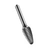 Dormer Ball Nosed Tree Burr Rotary Cutting Tool Head Diameter 12.7mm Shank Diameter 6mm Overall Length 70mm P81112.7X6.0