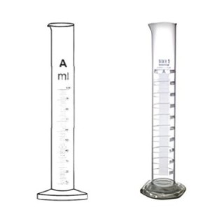 Measuring Cyclinders With Spout Hexagonal Base for lab image-1
