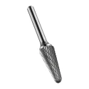Dormer P821 Series Ball Nosed Cone Burr, 6 mm Carbide P8216.0X6.0