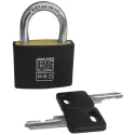 RS PRO Key Brass Padlock Keyed Alike 6 mm Shackle Diameter 43 mm Body Width 195-8255