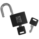 RS PRO Key Brass Padlock Keyed Alike 6 mm Shackle Diameter 43 mm Body Width 195-8255
