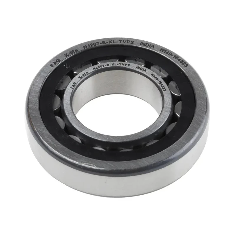 FAG Single Row Cylindrical Roller Bearing 35 mm Inside Diameter 72 mm Outside Diameter NJ207-E-XL-TVP2-C3