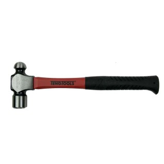 Teng Tools Carbon Steel Head Ball-Pein Hammer with Fibreglass Handle, 483g HMBP12