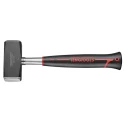 Teng Tools Medium Carbon Steel Head Club Hammer with Steel Handle 1250g HMS1250
