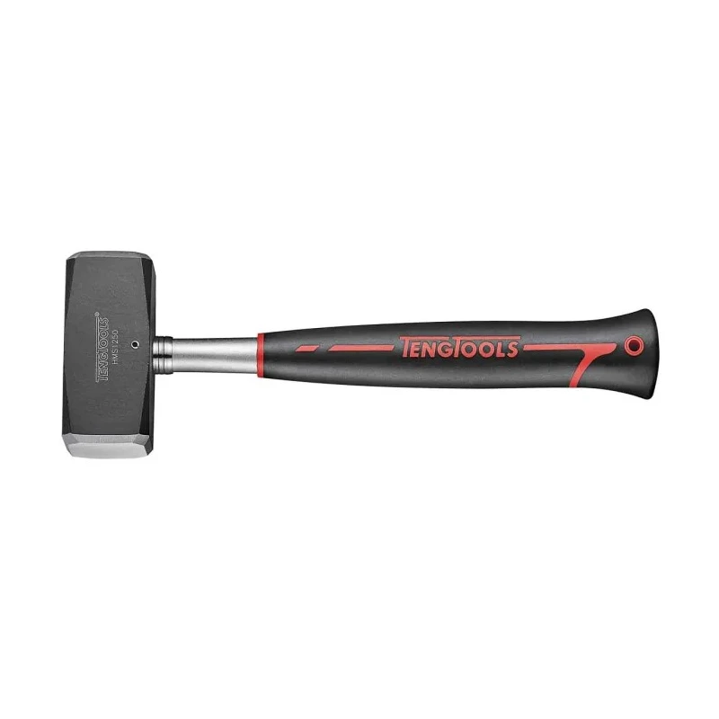 Teng Tools Medium Carbon Steel Head Club Hammer with Steel Handle 1250g HMS1250