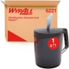 WYPALL Reach™ 6221 Wipe Dispenser Floor Manual Black Centre Feed Roll Germany 180mm Width 224mm Height 254mm Depth 6221
