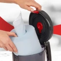WYPALL Reach™ 6221 Wipe Dispenser Floor Manual Black Centre Feed Roll Germany 180mm Width 224mm Height 254mm Depth 6221
