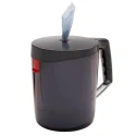 WYPALL Reach™ 6221 Wipe Dispenser Floor Manual Black Centre Feed Roll Germany 180mm Width 224mm Height 254mm Depth 6221