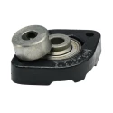 INA Flange Bearing Unit 12mm Inside Diameter Cast Iron 2 Hole Mount FLCTE12-XL