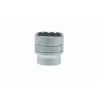 Teng Tools 1/2 in Drive 34 mm 12 Point Bi-Hexagon Chrome Vanadium Socket 45.5mm Overall Length M120534-C
