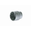 Teng Tools 1/2 in Drive 34 mm 12 Point Bi-Hexagon Chrome Vanadium Socket 45.5mm Overall Length M120534-C