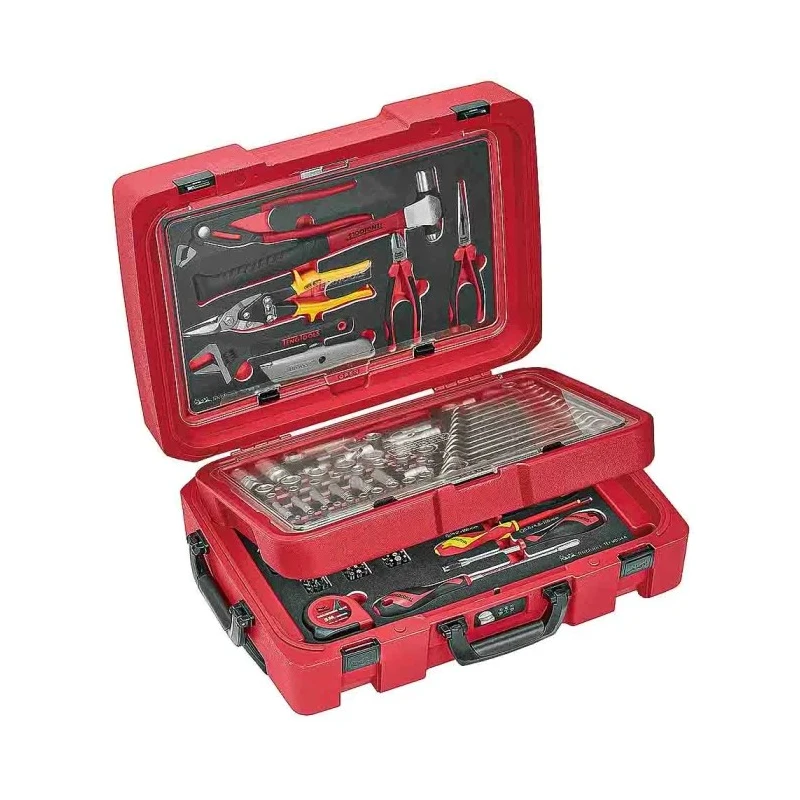 Teng Tools 118 Piece Automotive Tool Kit with Case SCE2