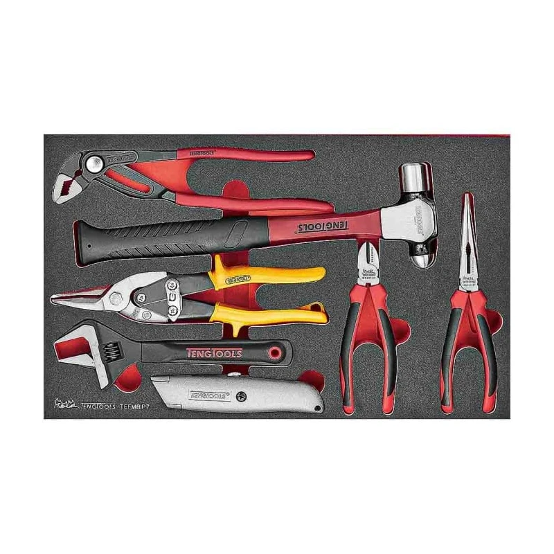 Teng Tools 118 Piece Automotive Tool Kit with Case SCE2
