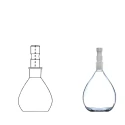 Specific Gravity Bottles With Capillary Bore PTFE Stopper Lab image-1