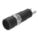 EAO LED Pilot Light 19 Series, 19.8 mm Cutout Diameter, 48V, IP40 Protection, Round, Solder Terminal IP40