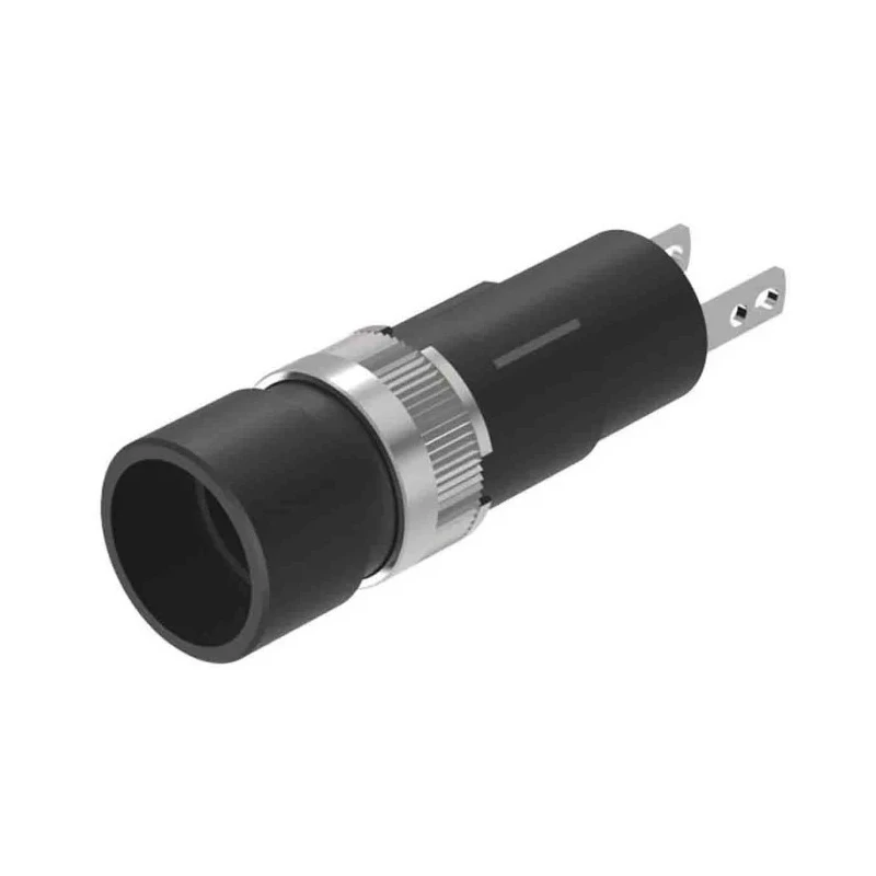 EAO LED Pilot Light 19 Series, 19.8 mm Cutout Diameter, 48V, IP40 Protection, Round, Solder Terminal IP40