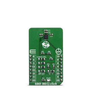 MikroElektronika Sensor Development Tool 6DOF IMU 9 Click Motion Sensor Development Kit MIKROE-3827