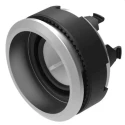 EAO Panel LED Pilot Light, 84 Series, 22.3 mm Cutout Diameter, IP67 Rated, Round, Aluminium Body IP67