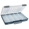 Raaco 25 Cell Blue Polypropylene, Polycarbonate Compartment Box 55 mm x 425 mm x 330 mm 136297