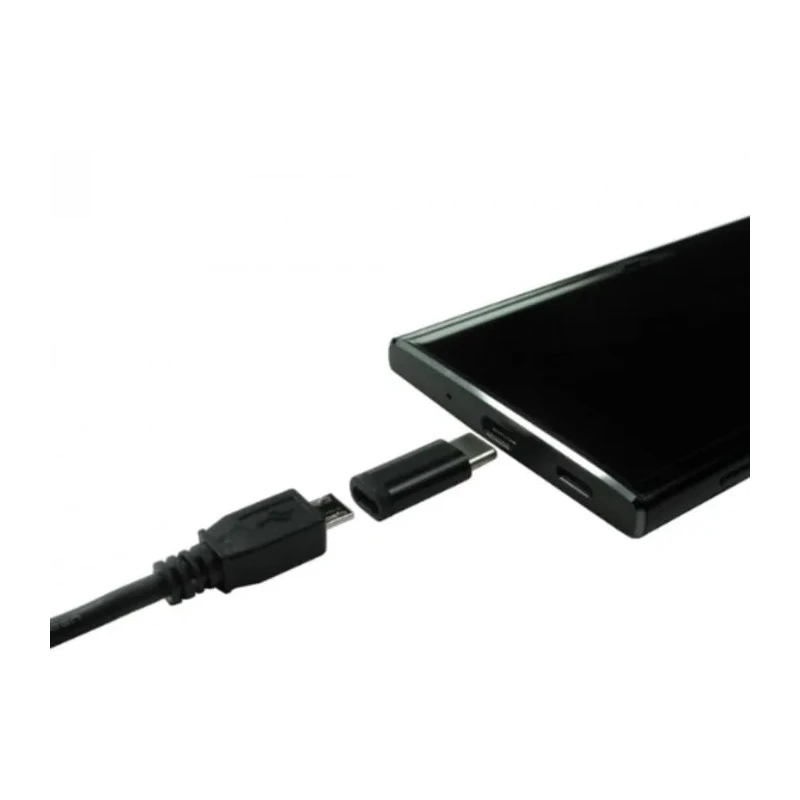 RS PRO USB Type C to Male to USB Micro Female Adapter 3 A Input Current 480 Gbit/s Data Transfer 195-4881