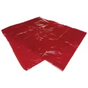 RS PRO Red Polythene Bin Bag 60L Capacity 100 Per Pack RD2436A