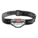 Ansmann LED Head Torch 65 Lumens IP44 Splash Proof Lightweight ABS Housing 80 m Beam Distance 4.3 h Run Time 1600-0260
