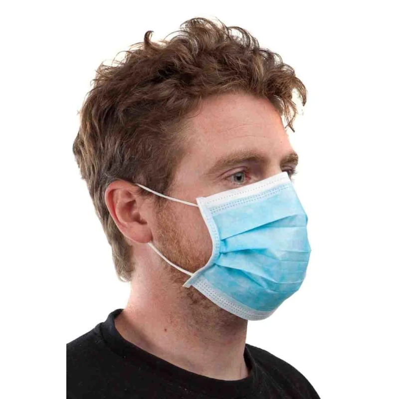 NEUTRAL Disposable Type II Surgical Face Mask Blue 9.5 x 17.5 cm 50 per Package 300.00.17