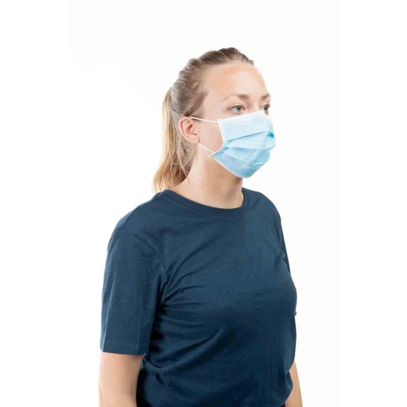 NEUTRAL Disposable Type II Surgical Face Mask Blue 9.5 x 17.5 cm 50 per Package 300.00.17