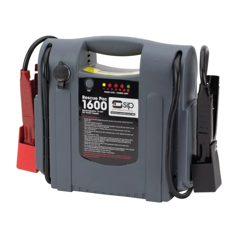 SIP Lead Acid Jump Starter 12V 22Ah Battery Capacity 1600A Boost / 700A Cranking Rate 3936