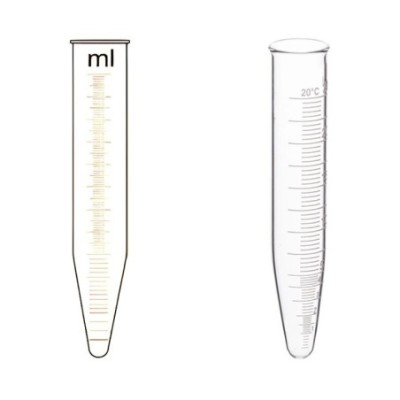 Centrifuge Tube Conical Bottom Graduated for lab image-1