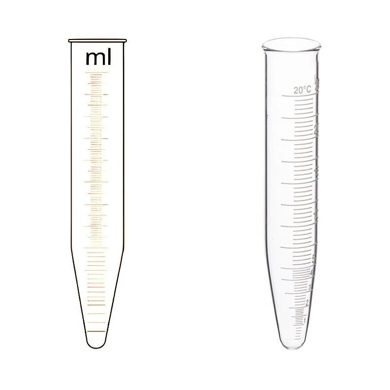 Centrifuge Tube Conical Bottom Graduated for lab image-1