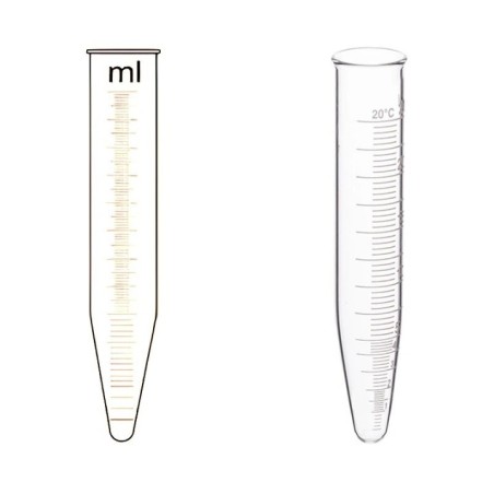 Centrifuge Tube Conical Bottom Graduated for lab image-1