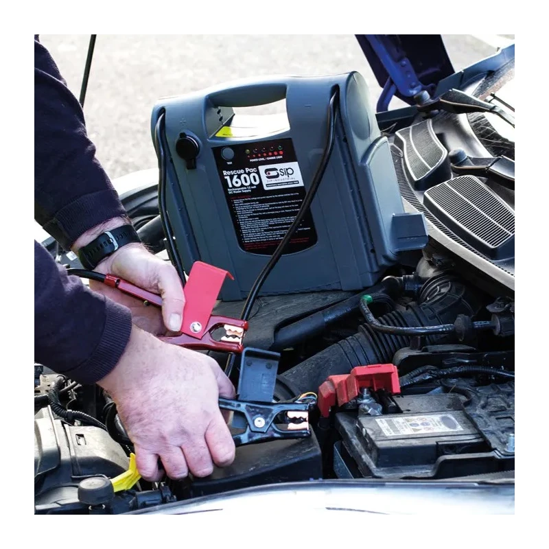 SIP Lead Acid Jump Starter 12V 22Ah Battery Capacity 1600A Boost / 700A Cranking Rate 3936