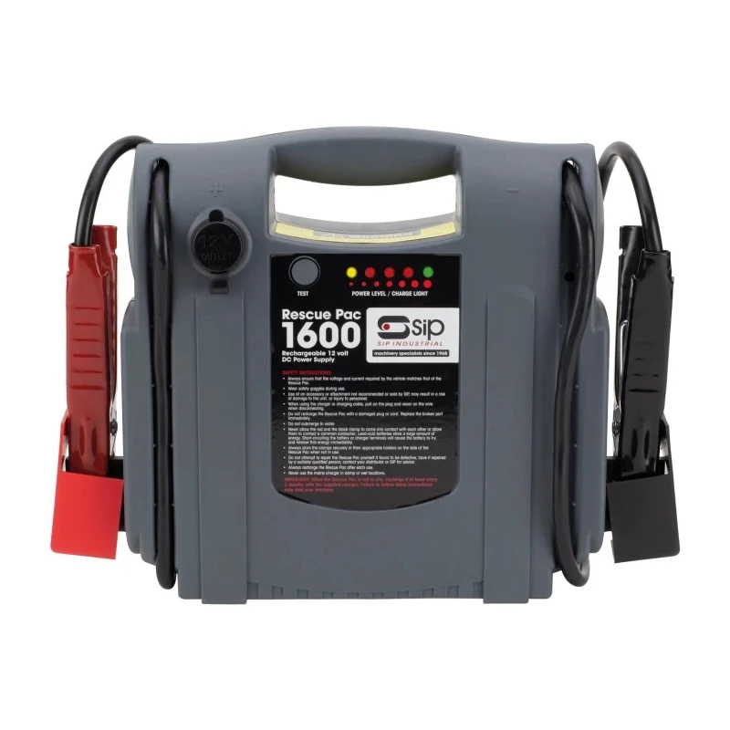 SIP Lead Acid Jump Starter 12V 22Ah Battery Capacity 1600A Boost / 700A Cranking Rate 3936