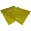 RS PRO Yellow Black Polythene Bin Bag 80L Capacity Tiger Stripe Clinical Waste Sacks 400 Per Pack YL2934L