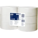 Tork Toilet Roll 6 Rolls of 2500 Sheets 1-Ply Jumbo Roll Diameter 260mm Core Diameter 59mm Series Tork Jumbo Premium 110162