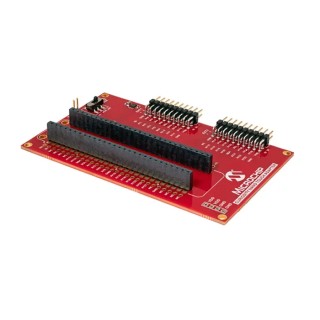Microchip Adapter Board for use with Curiosity Nano Kits and Xplained Pro Touch Extension Boards AC80T88A