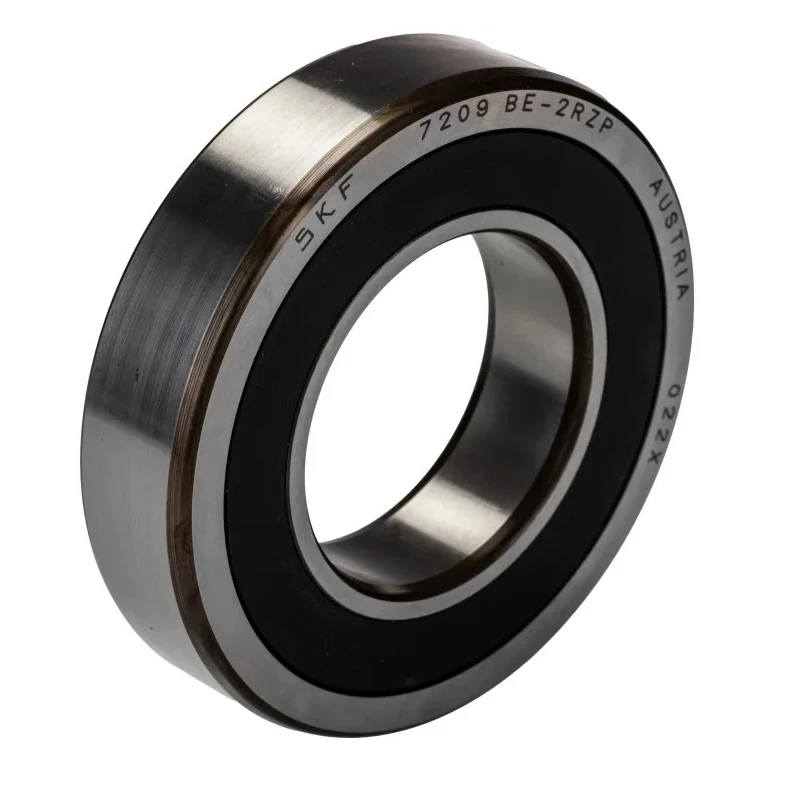 SKF 1 Row Angular Contact Ball Bearing 45 mm Inside Diameter 85 mm Outside Diameter 19 mm Race Width 7209 BE-2RZP