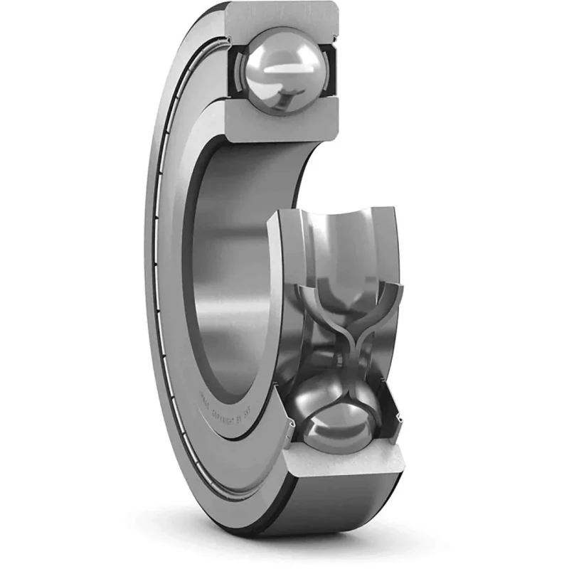 SKF Single Row Deep Groove Ball Bearing 110 mm ID, 200 mm OD, 38 mm Race Width, Shielded 6222-2Z