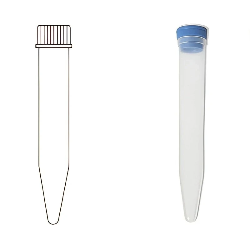 Centrifuge Tube With Screw Cap Plain for lab image-1
