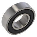 SKF Single Row Deep Groove Ball Bearing 17 mm ID, 35 mm OD, 10 mm Width, Sealed, Steel Balls 6003-2RSL