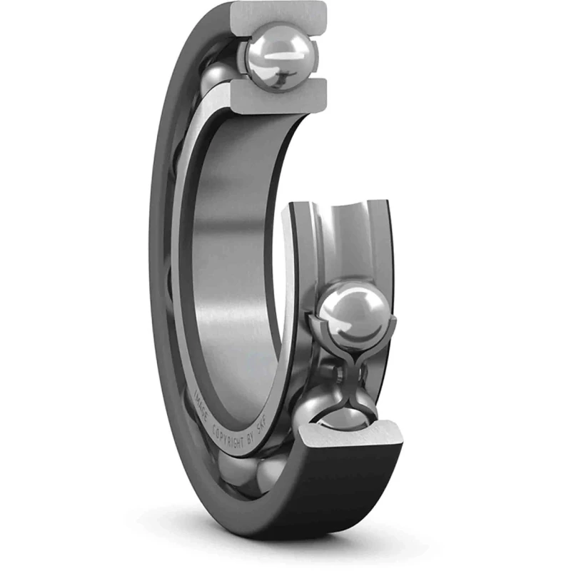 SKF Single Row Deep Groove Ball Bearing 75 mm ID, 160 mm OD, 37 mm Width, Machined Metal Cage, Steel Balls 6315 M/C3VL0241